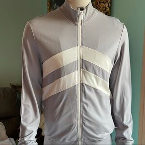 Karl Lagerfeld, New, Men's Two-Tone Zipped Sweatsh